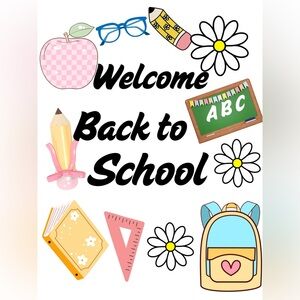 Back to School Graphic digital image
